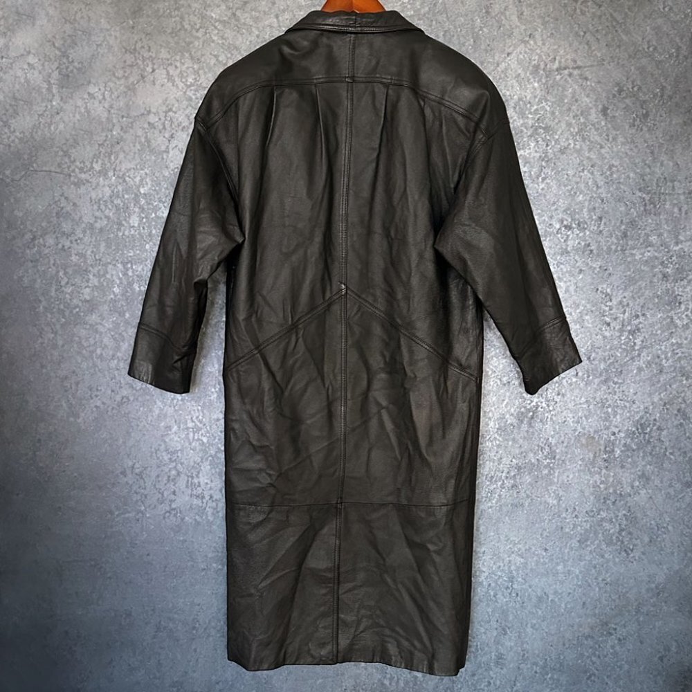 Wilsons Leather Insulated Duster Coat, Size M - Picture 2 of 7